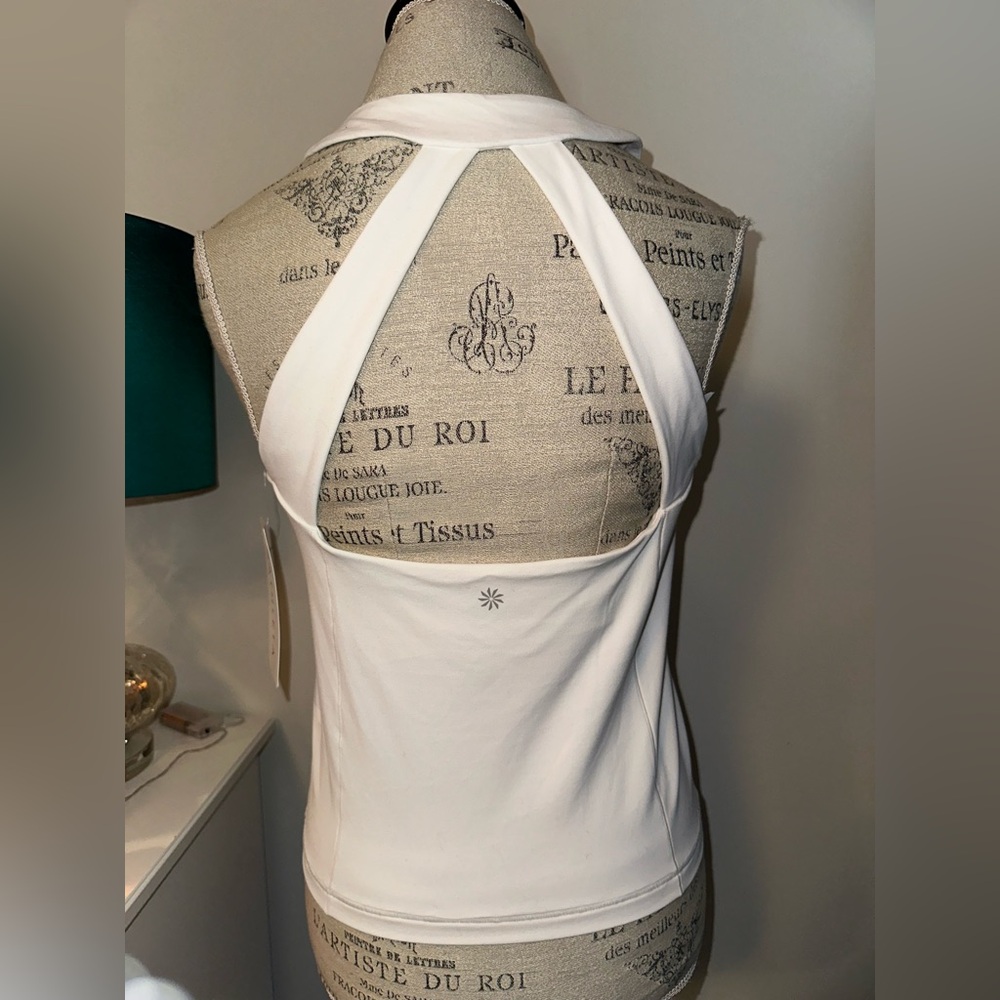New Athleta Transcend Built-In Bra Tank Magnolia L Compression Support Tank NWT - Picture 4 of 8